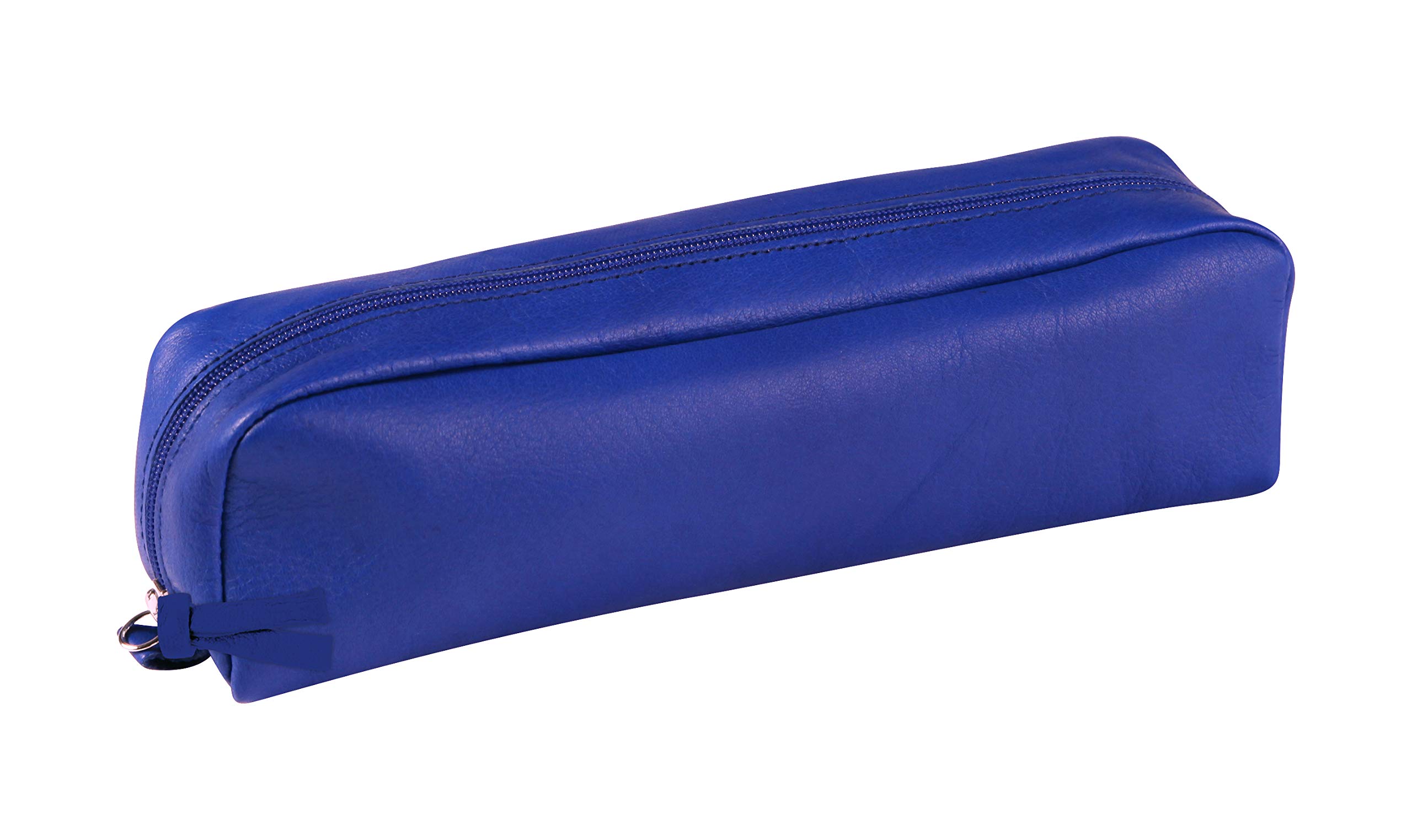 clairefontaine-age-bag-8318c-trousse-cuir-bleu-21x4x6-cm image 1