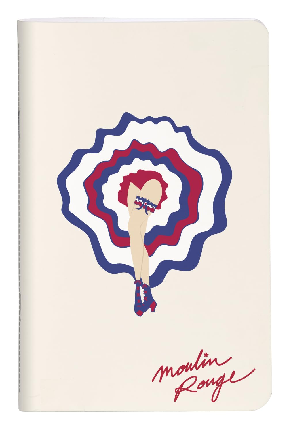 clairefontaine-moulin-rouge-mini-carnet-cousu-7-5x12-pages-unies image 2