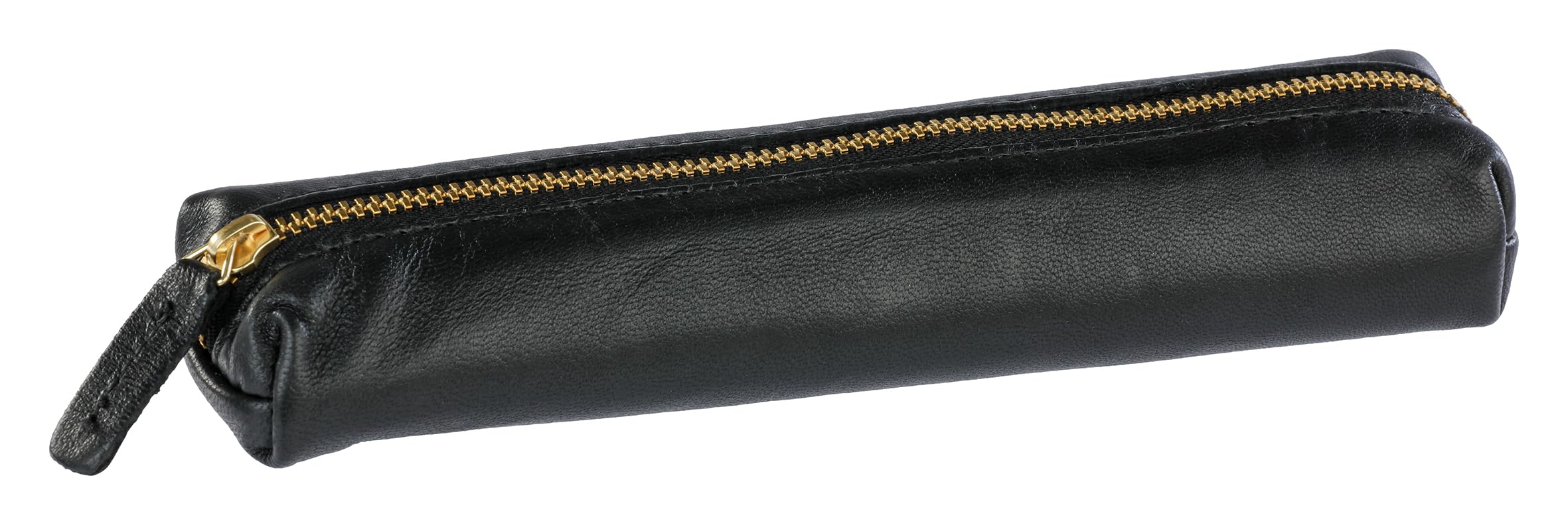 clairefontaine-le-cerisier-blanc-trousse-cuir-noir-19-5cm image 1