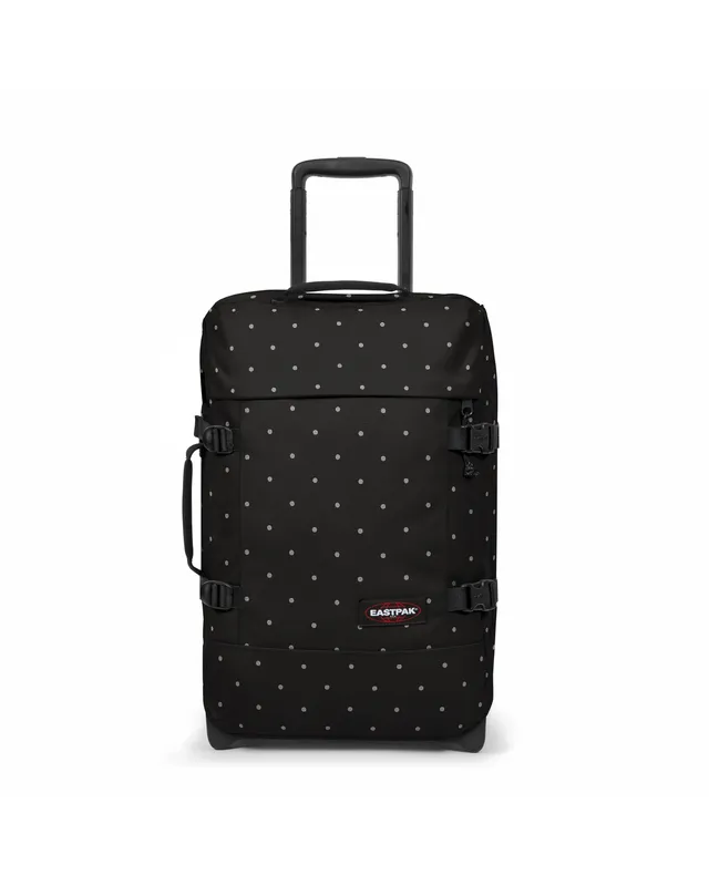 eastpak-tranverz-s-valise-cabine-dots-black-silver-paillettes image 1