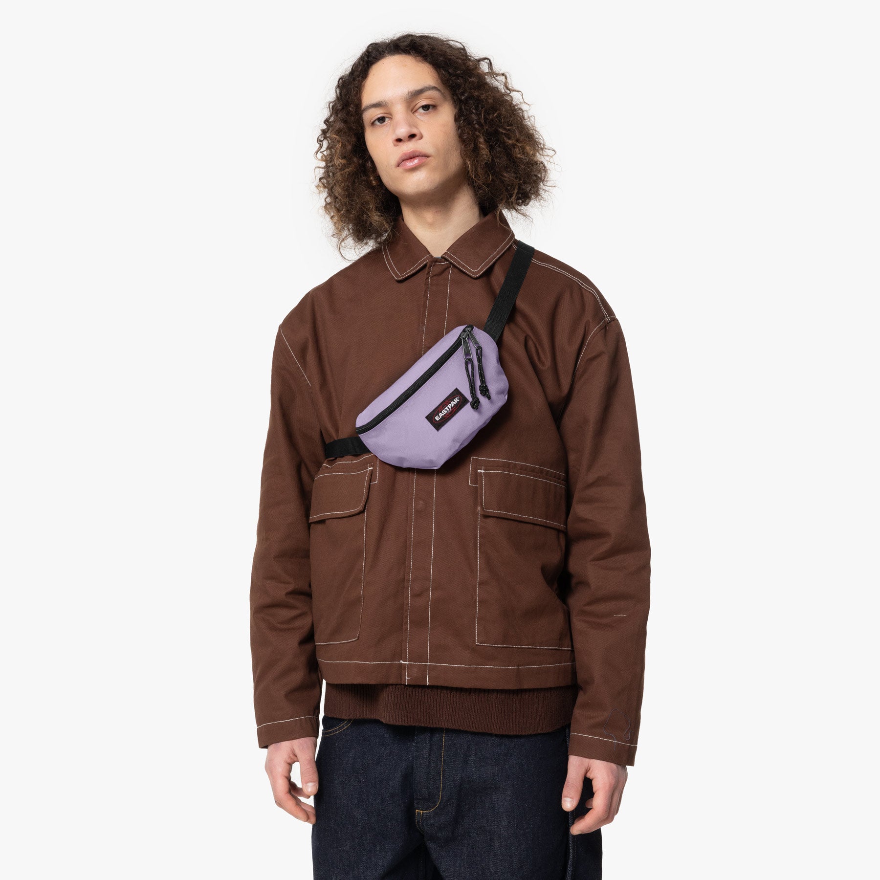 eastpak-springer-sac-banane-petit-orchid-lilac-nylon image 5