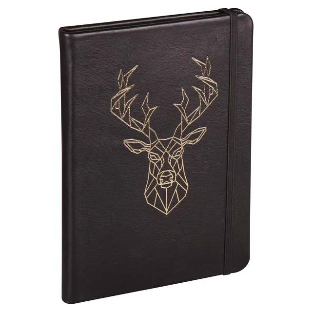 clairefontaine-age-bag-400128c-carnet-cuir-a5-cerf-lign-144-pages image 1