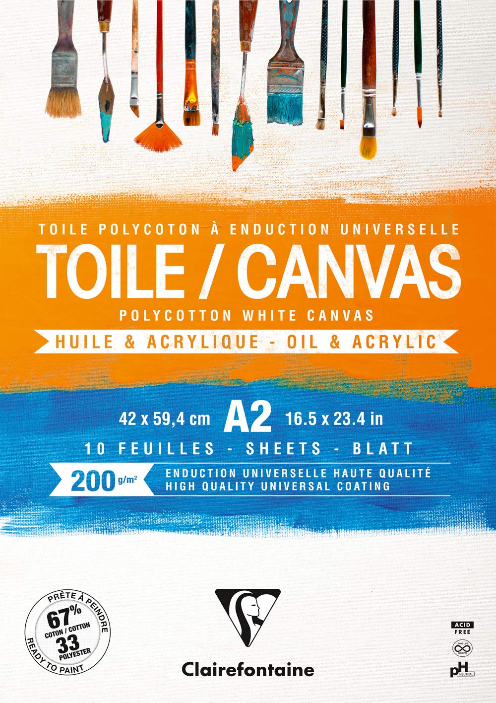 clairefontaine-bloc-10-toiles-cosmos-blanc-a3-29-7x42cm-200g image 6