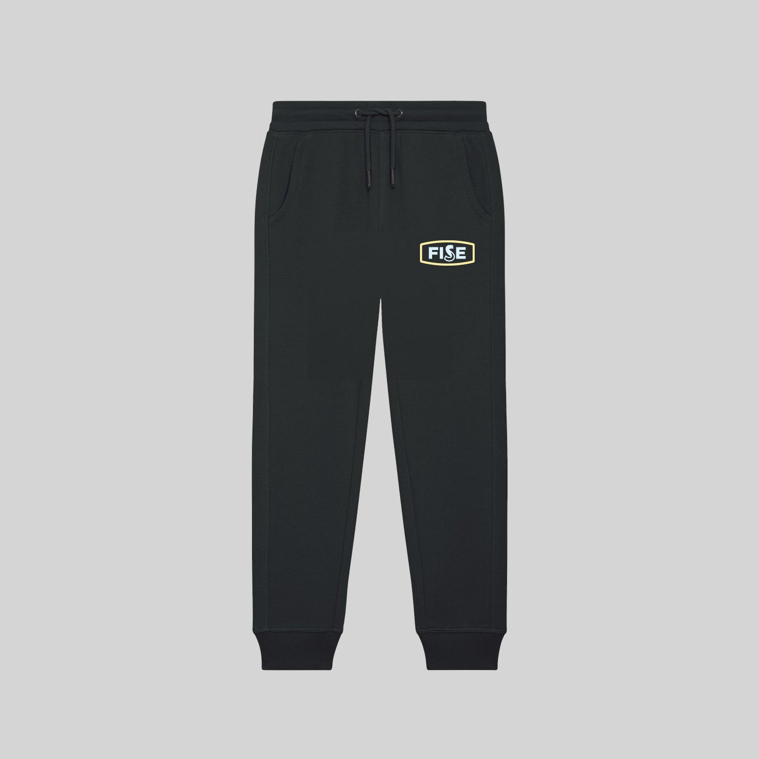 fise-black-fise-kids-jogging-enfant-noir-coton image 2