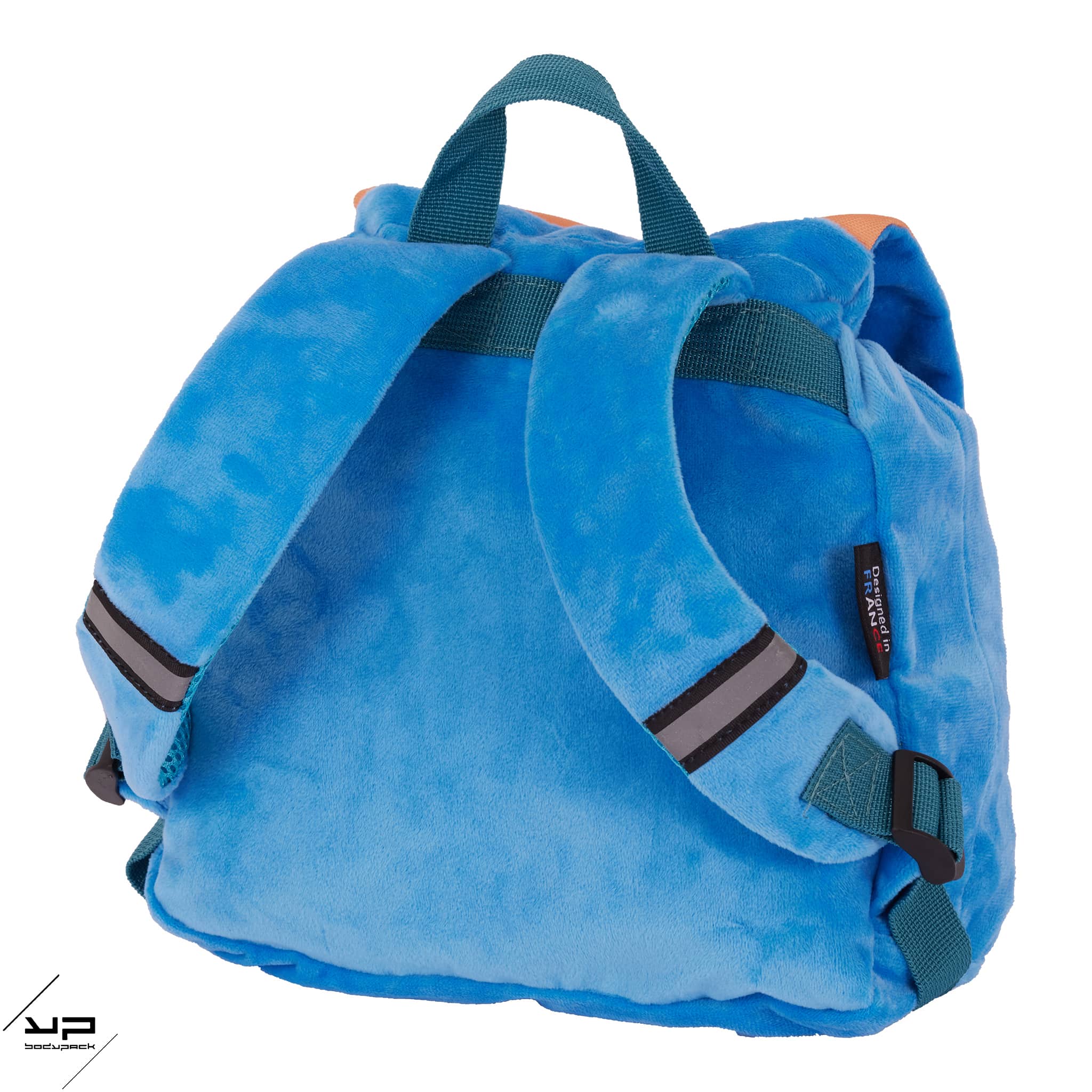 bodypack-maternelle-sac-gouter-canard-bleu-recycle-27-cm image 3