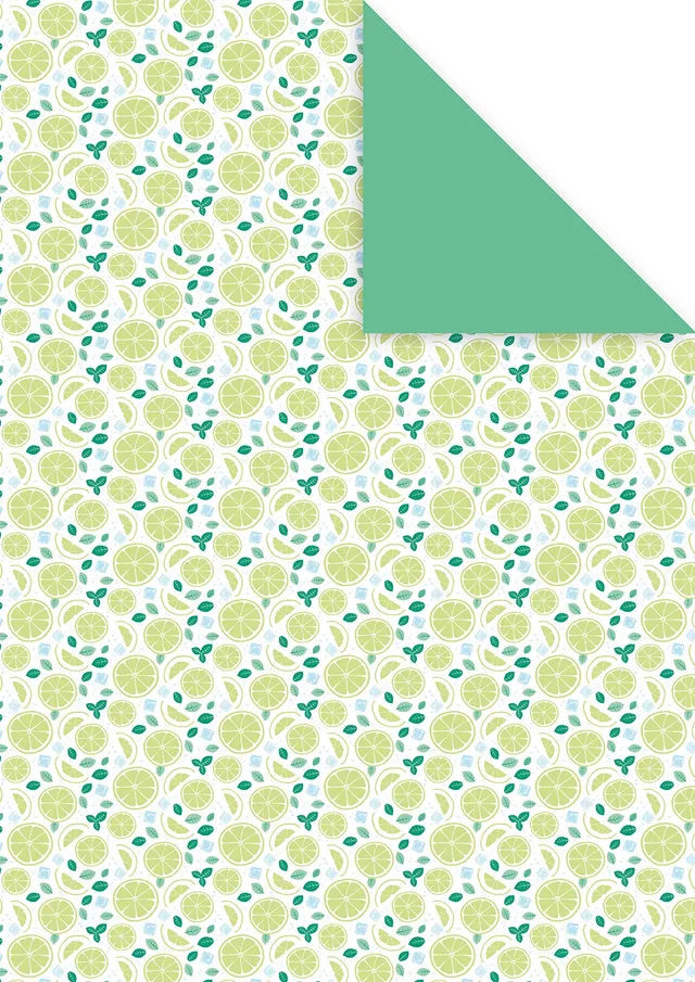 clairefontaine-tulip-25-feuilles-d-coratives-a4-160g-citron image 1