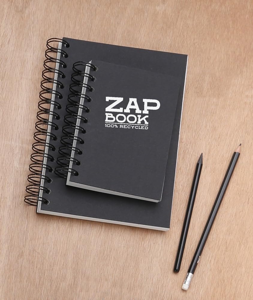 clairefontaine-forever-zap-book-8363c-bloc-croquis-a4-noir-160-feuilles image 7