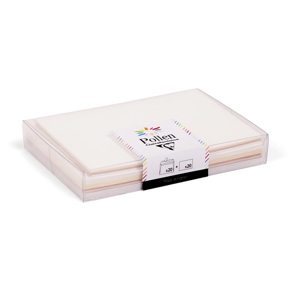 clairefontaine-pollen-20903c-coffret-cartes-enveloppes-chic-20-20 image 7