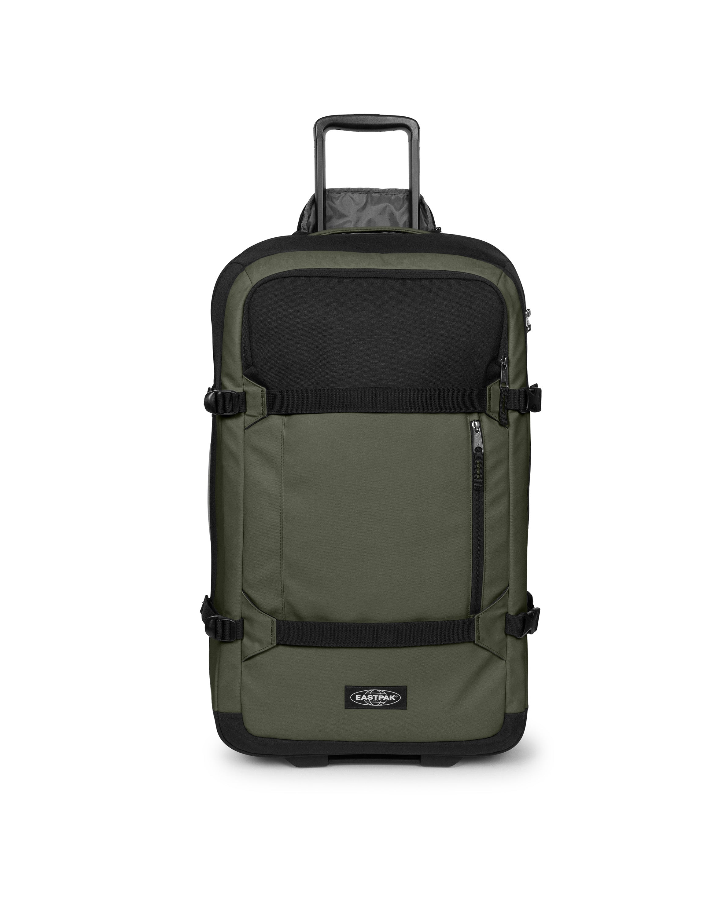 eastpak-transit-r-pro-l-valise-khaki-pro-coated-2-roues image 1