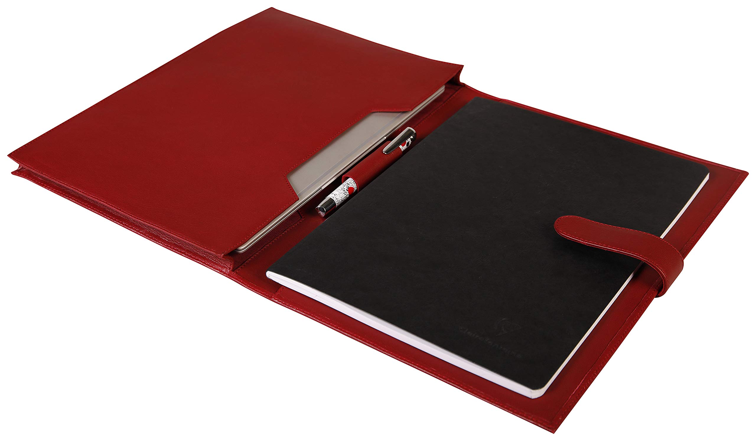clairefontaine-age-bag-410077c-housse-pc-15-cuir-rouge image 5