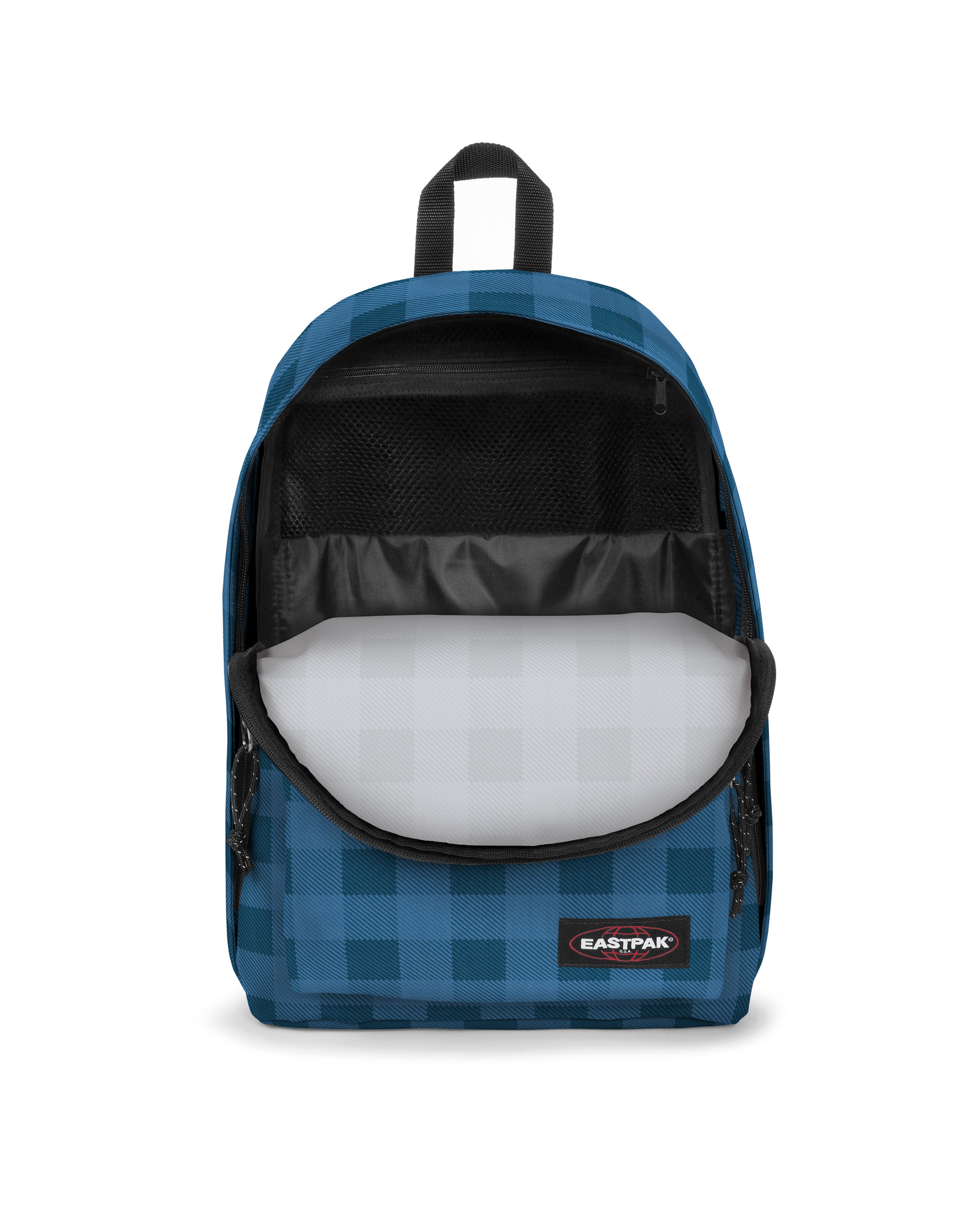 eastpak-out-of-office-sac-dos-checker-blue-m-housse-ordinateur image 5