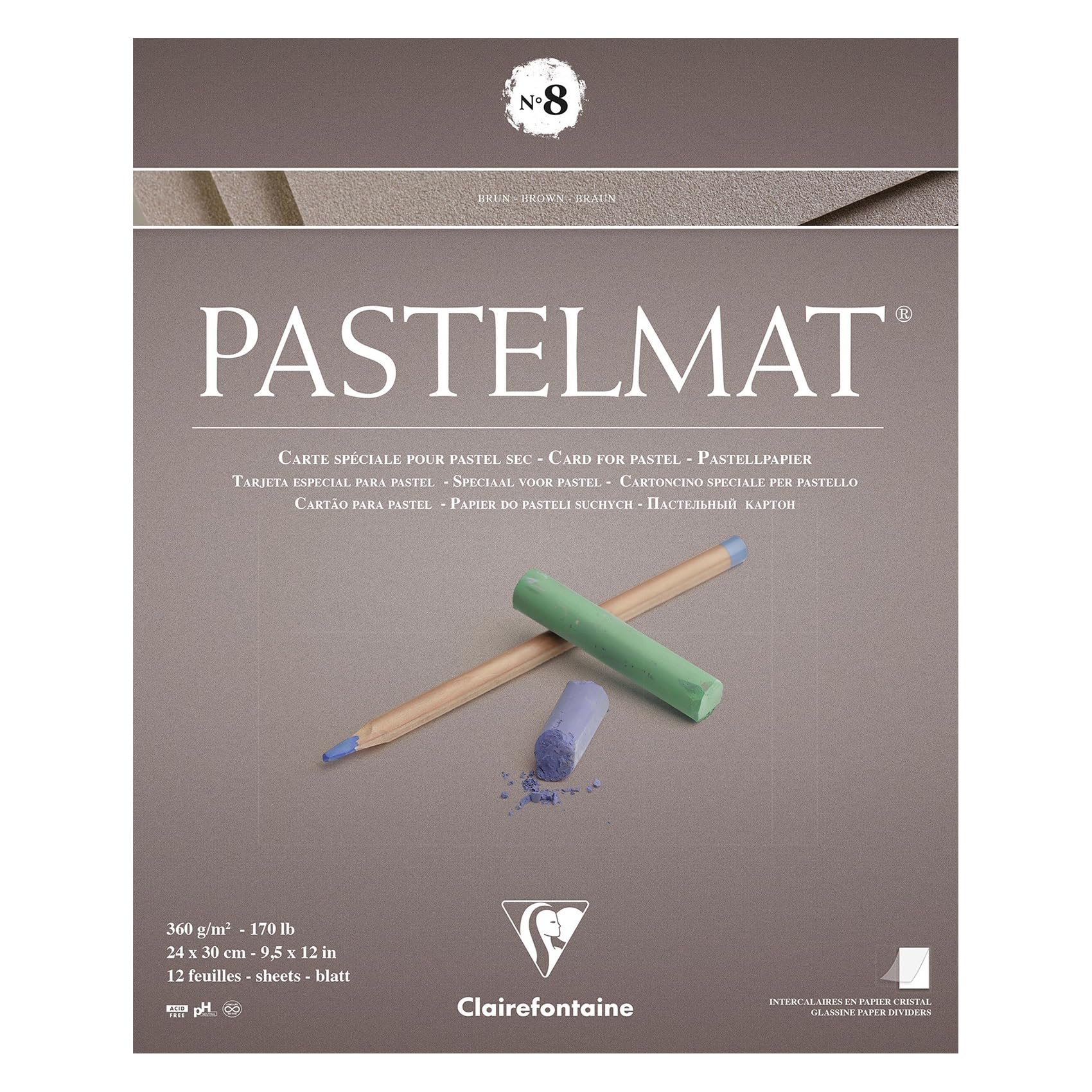 clairefontaine-pastelmat-n-9-bloc-pastel-24x30cm-12-feuilles image 8