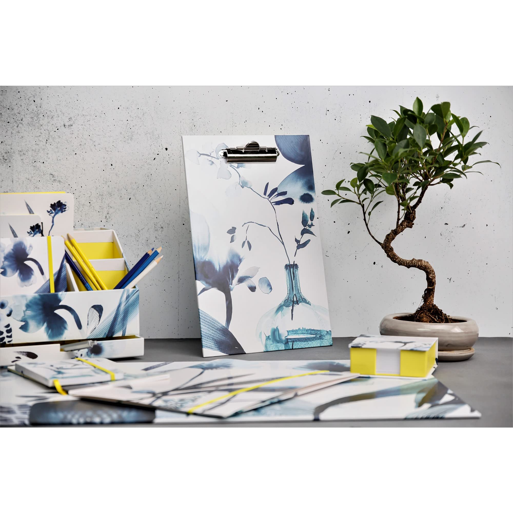 clairefontaine-inkebana-115942c-porte-bloc-23x33cm-satin-floral image 4