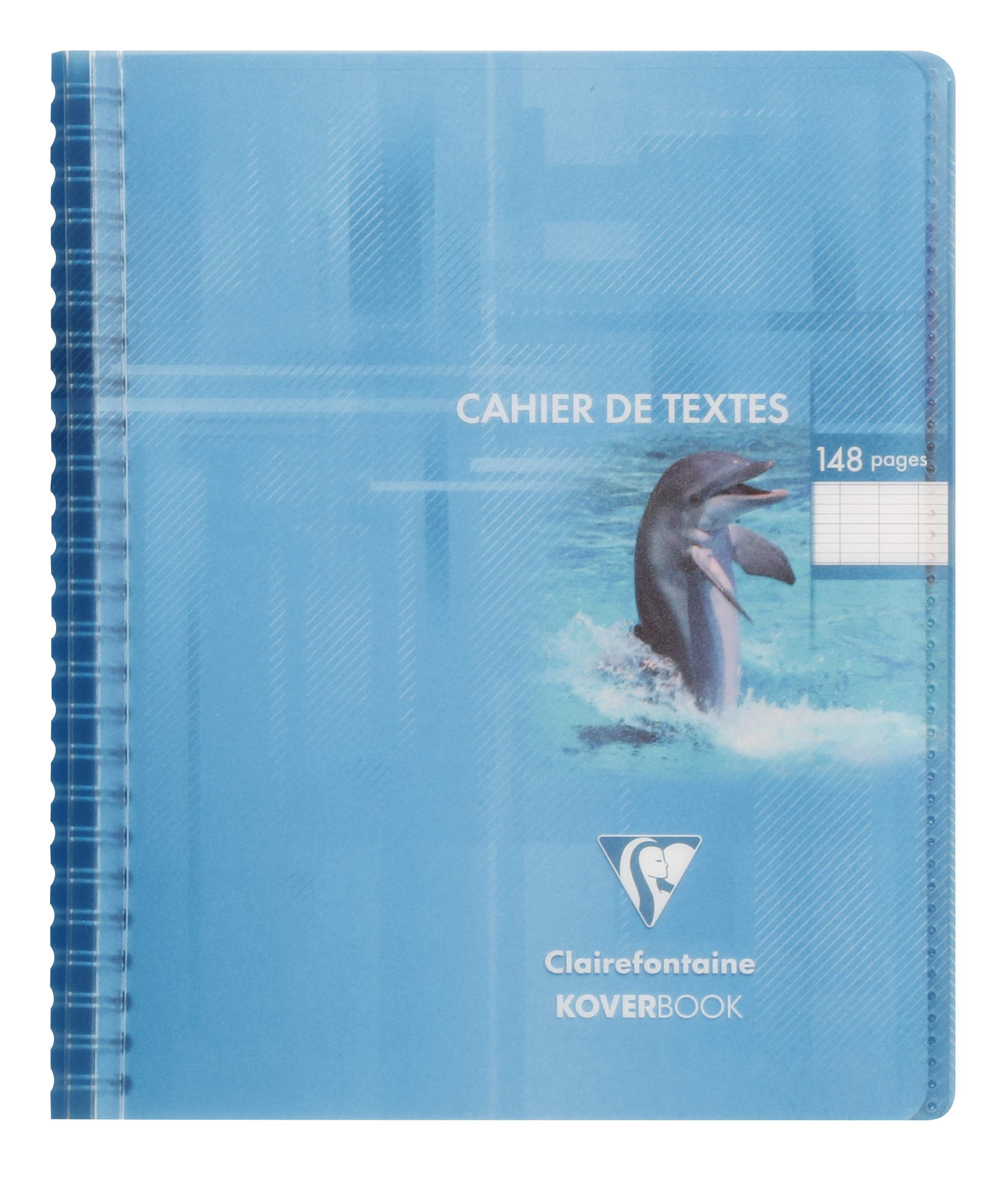 clairefontaine-koverbook-cahier-texte-17x22-grands-carreaux-90g image 6
