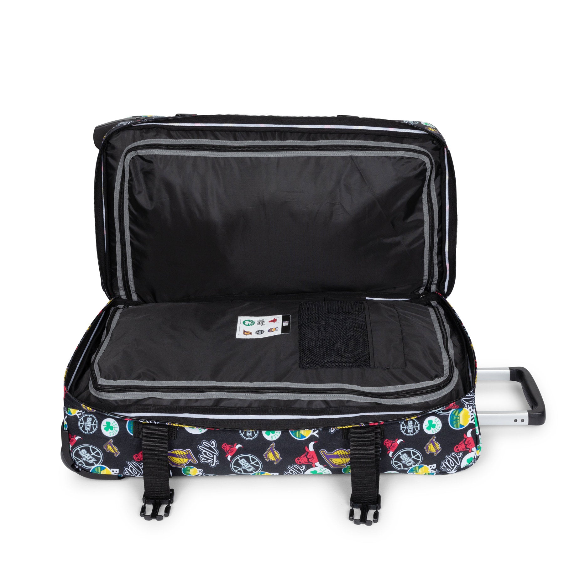 eastpak-transit-r-l-valise-nba-team-pattern-noire-tsa image 2