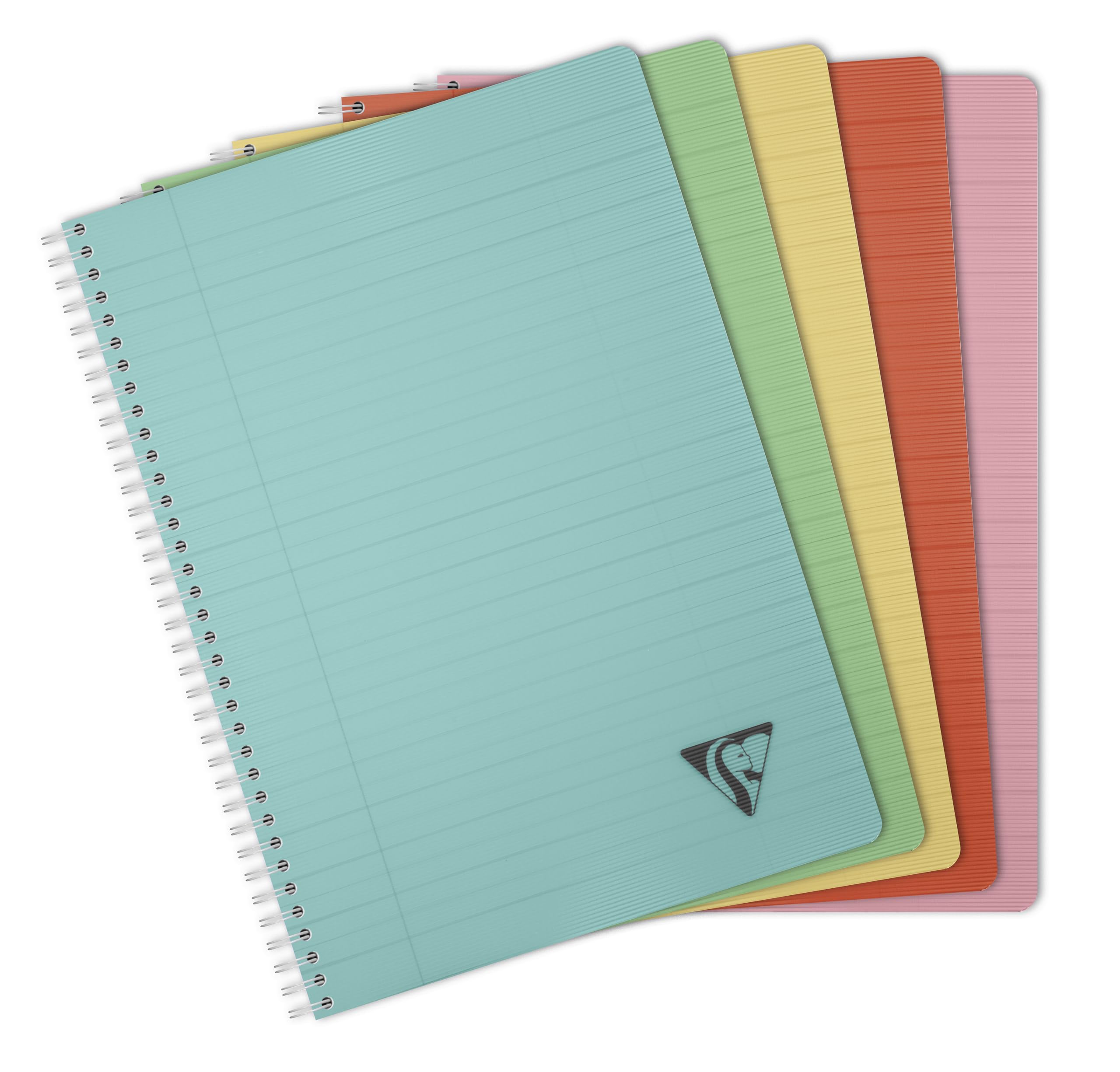 clairefontaine-1951-327146c-cahier-spirale-a4-lign-marge-polypro image 1