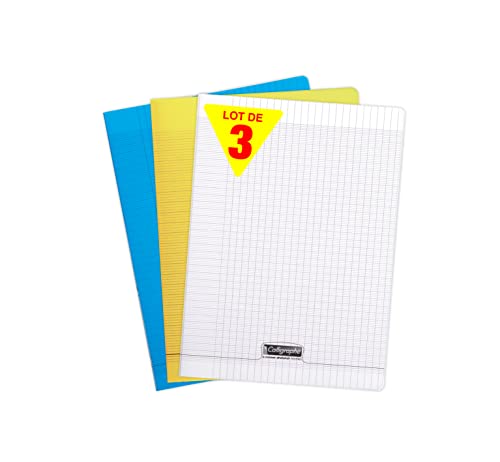 calligraphe-lot-3-cahiers-24x32cm-140p-grands-carreaux-polypro image 4