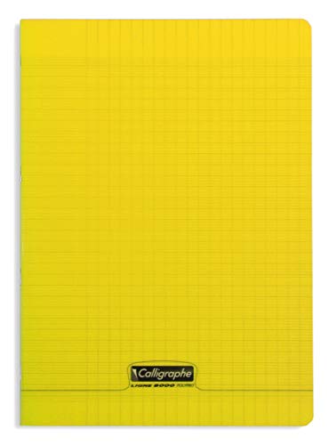calligraphe-18254c-cahier-piqu-21x29-7cm-s-y-s-140p-jaune image 4