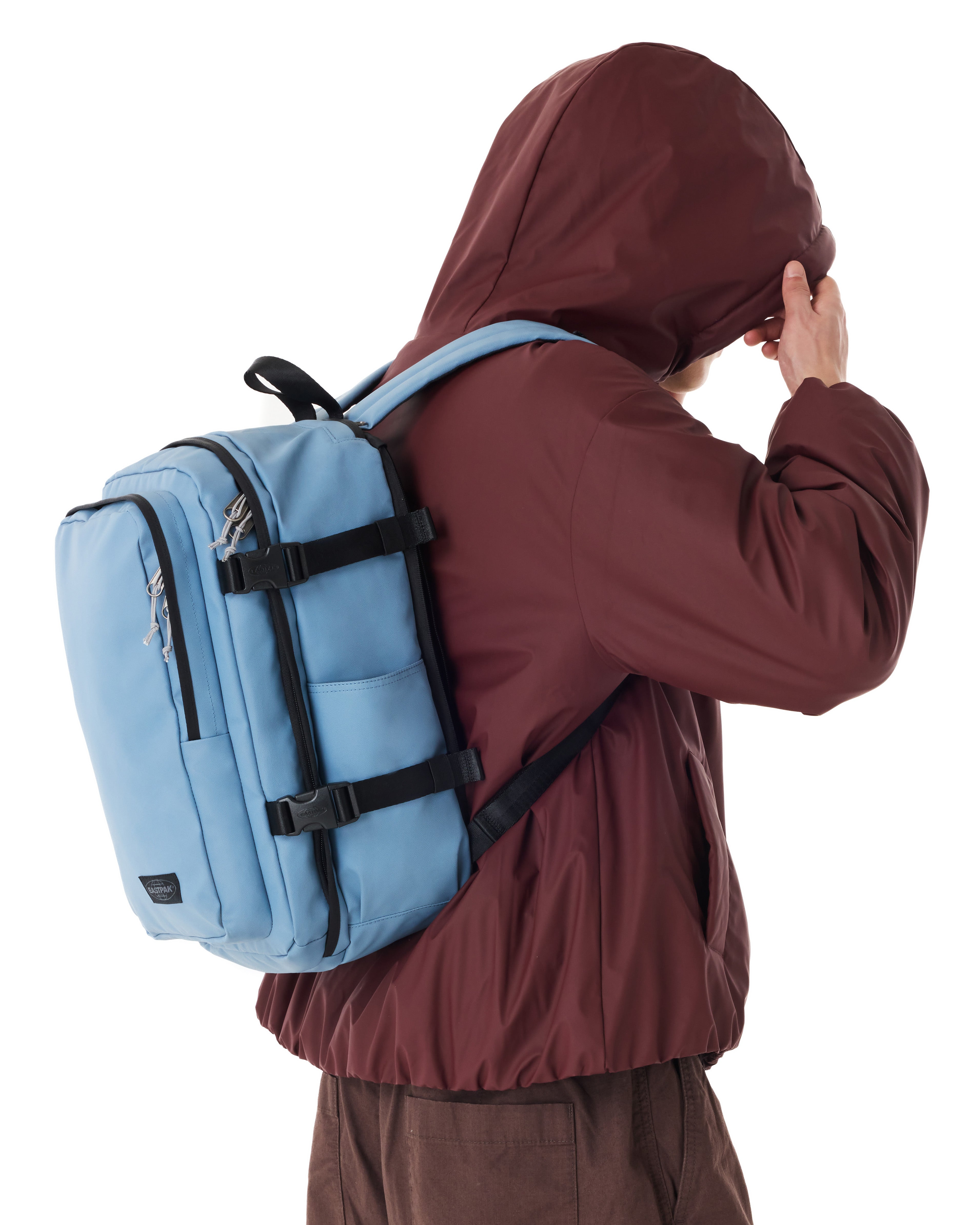 eastpak-cabin-pak-r-valise-cabine-tarp-dust-blue-moyen image 4