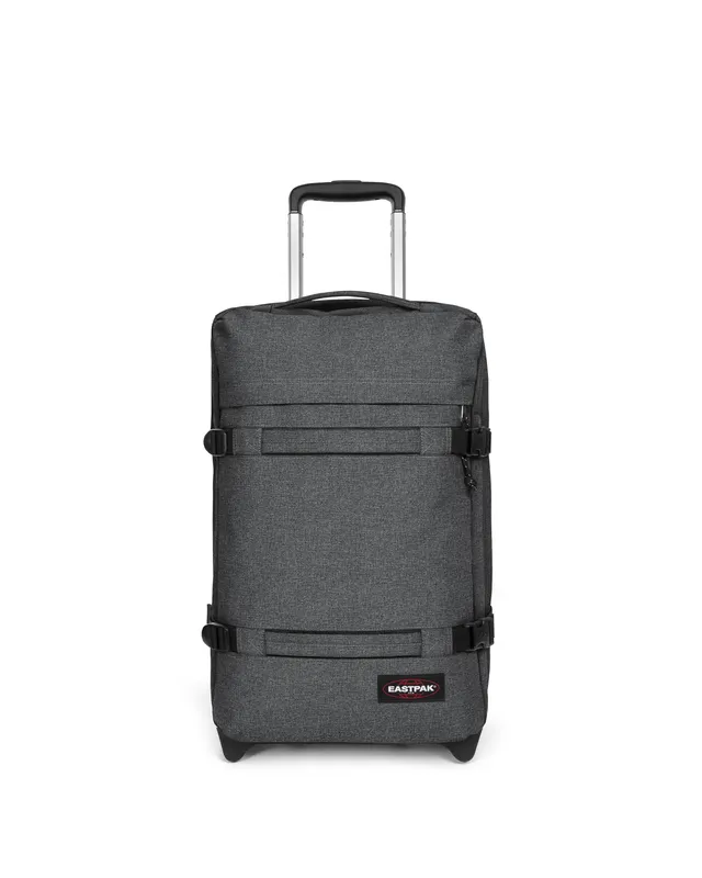 eastpak-transit-r-s-valise-cabine-souple-noire-black-denim-petit image 1