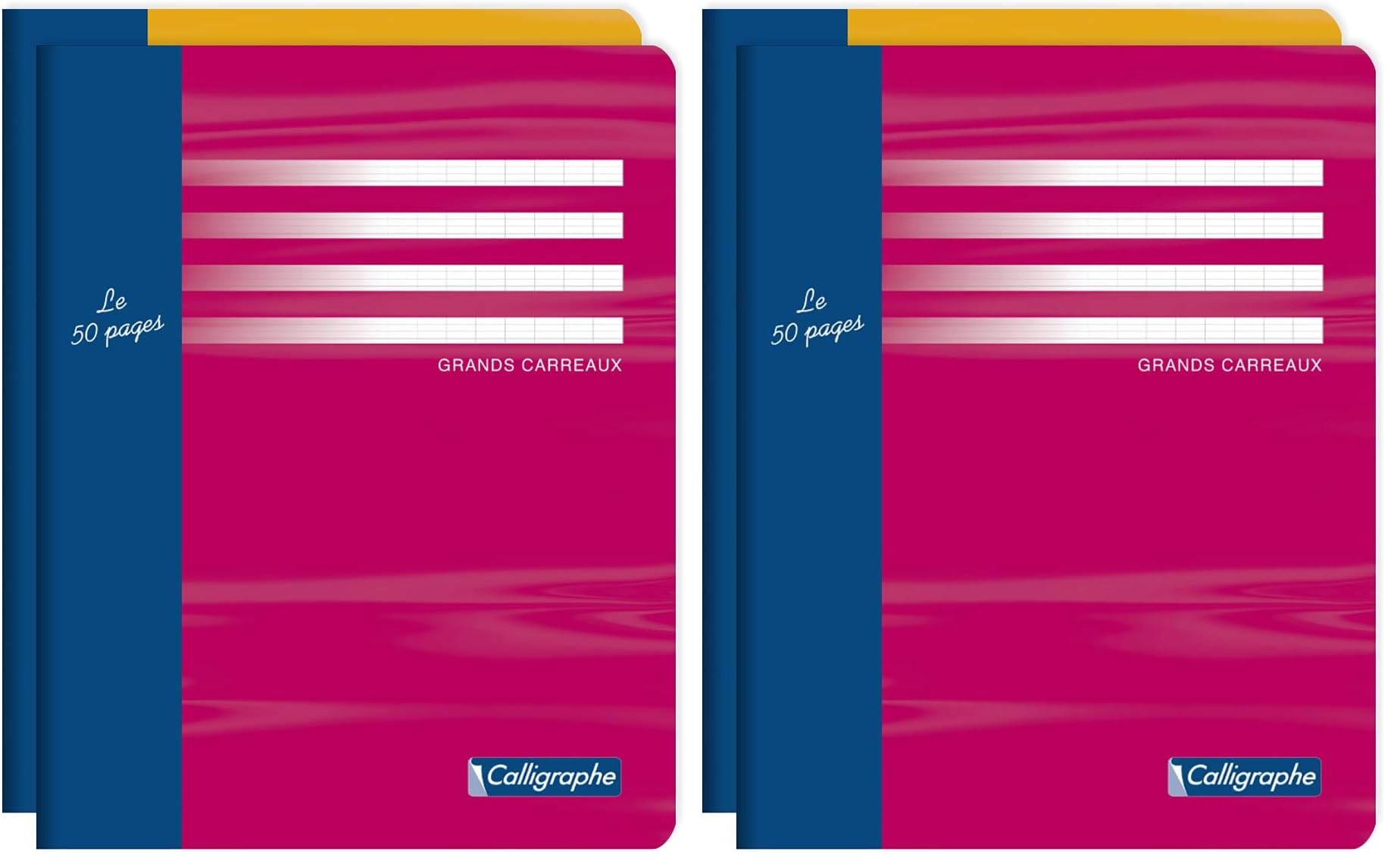 clairefontaine-calligraphe-5412c-cahier-17x22cm-48p-grands-carreaux image 5