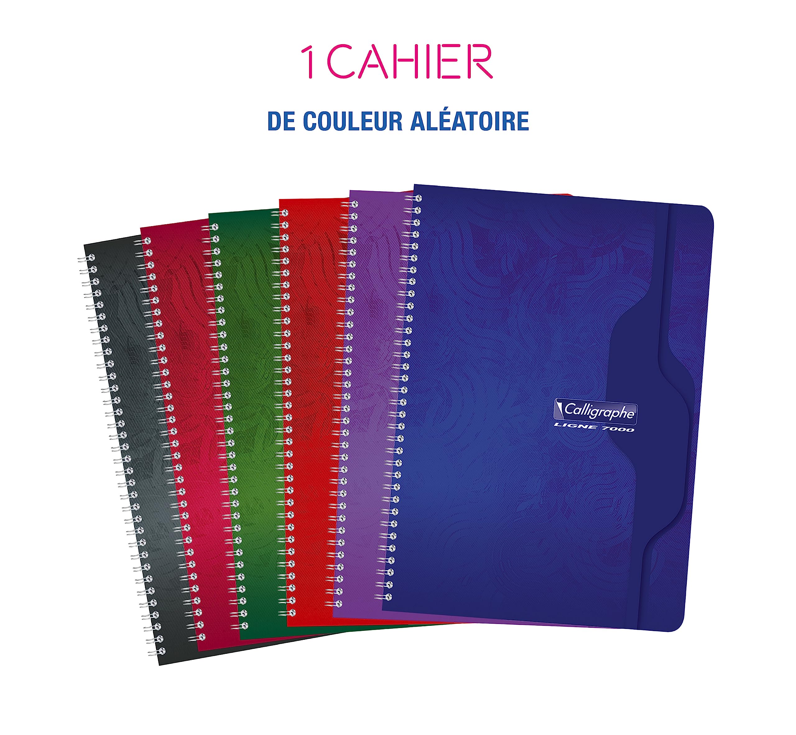 calligraphe-2407c-cahier-spirale-a4-petits-carreaux-100-pages image 2