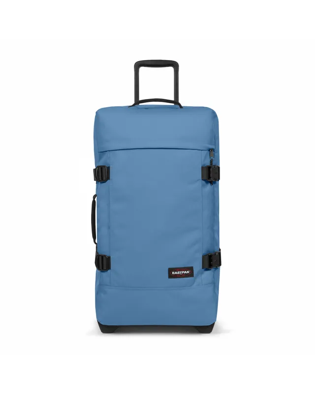 eastpak-tranverz-m-valise-aviator-blue-moyen-2-roues-tsa image 1