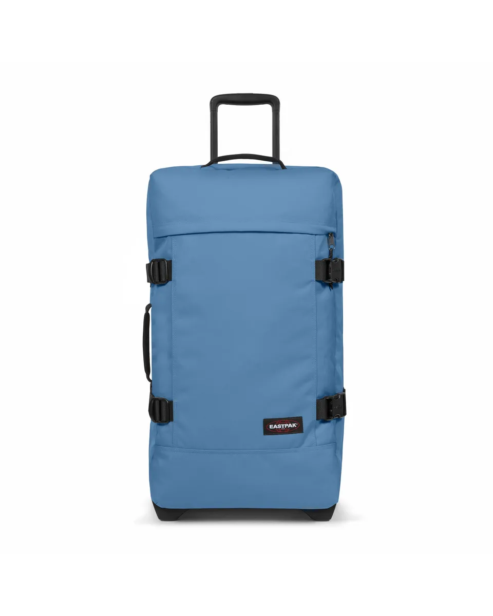 eastpak-tranverz-m-valise-aviator-blue-moyen-2-roues-tsa image 1