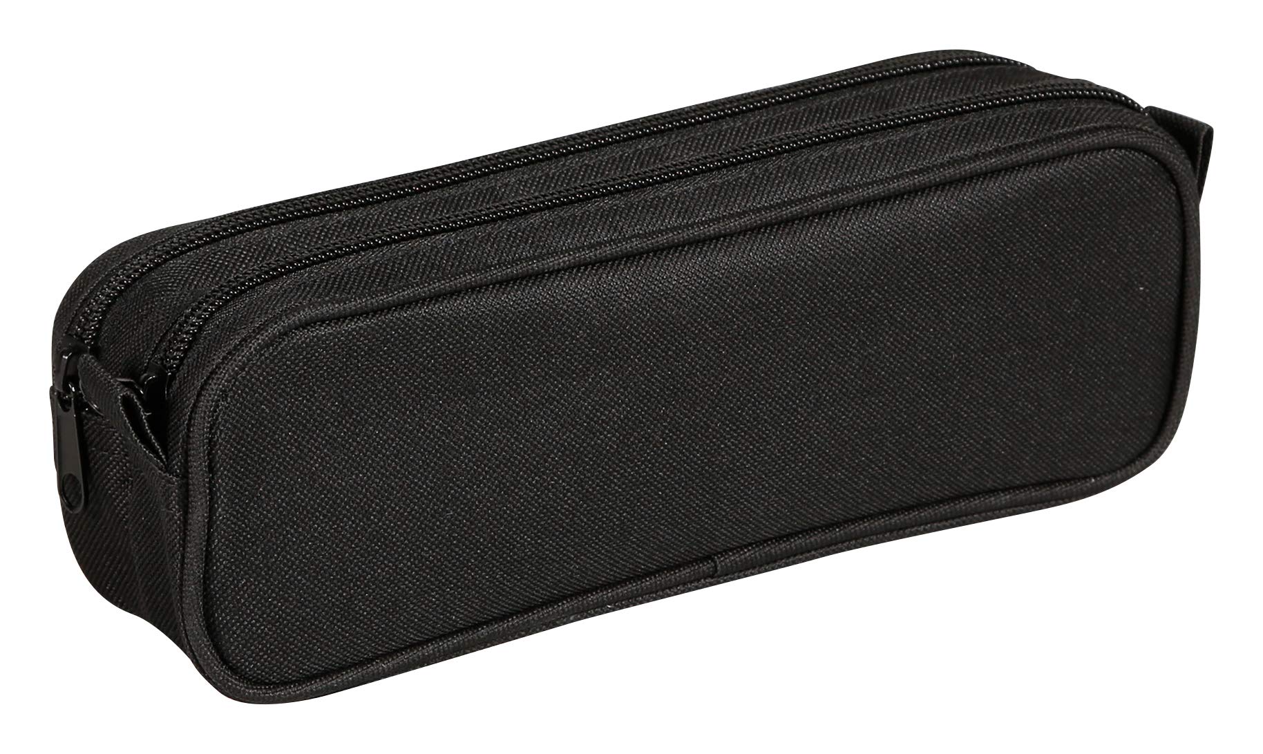 clairefontaine-8344c-trousse-plate-noire-3-compartiments-polyester image 6