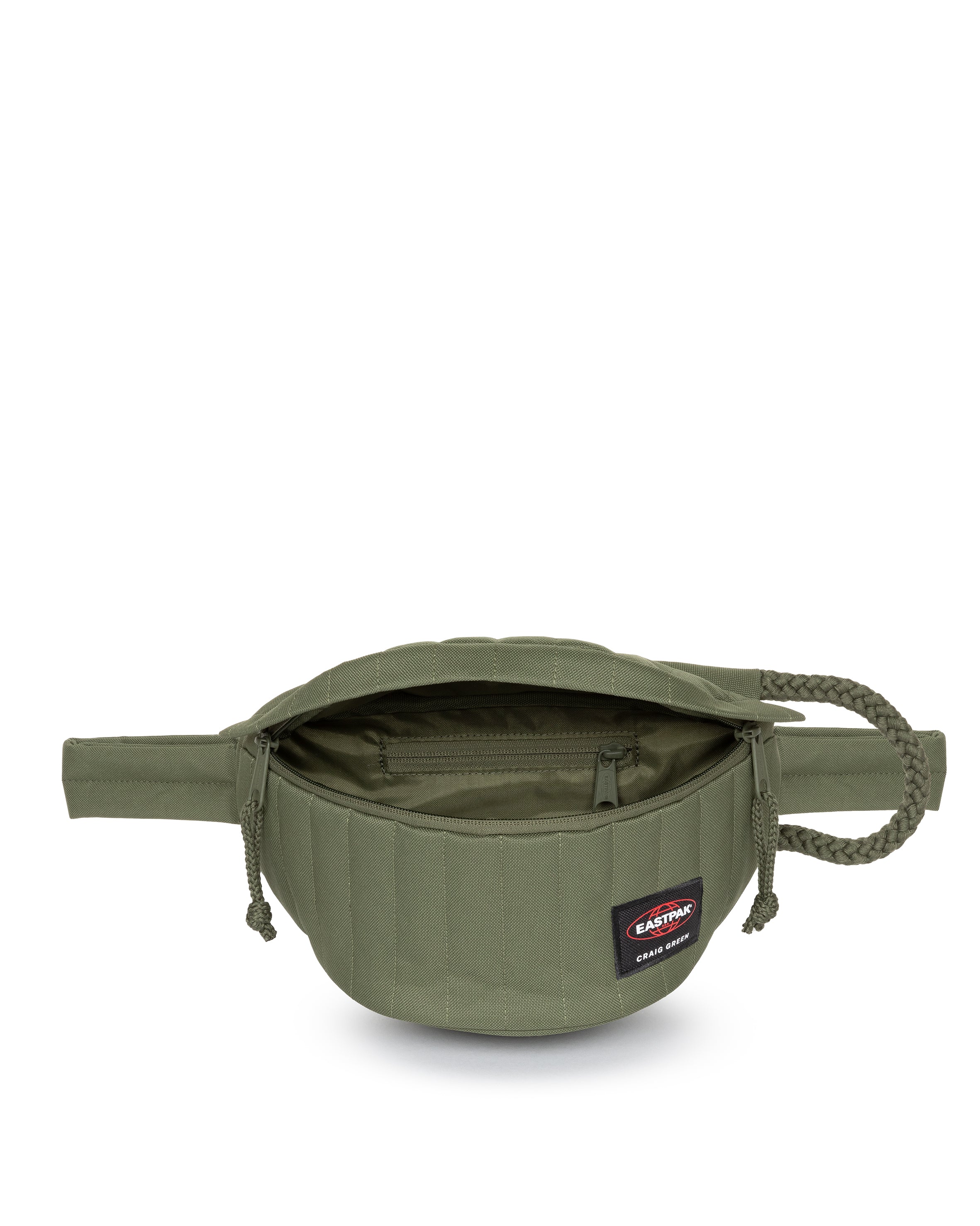 eastpak-quilted-waist-bag-sac-banane-cg-khaki-matelass image 2