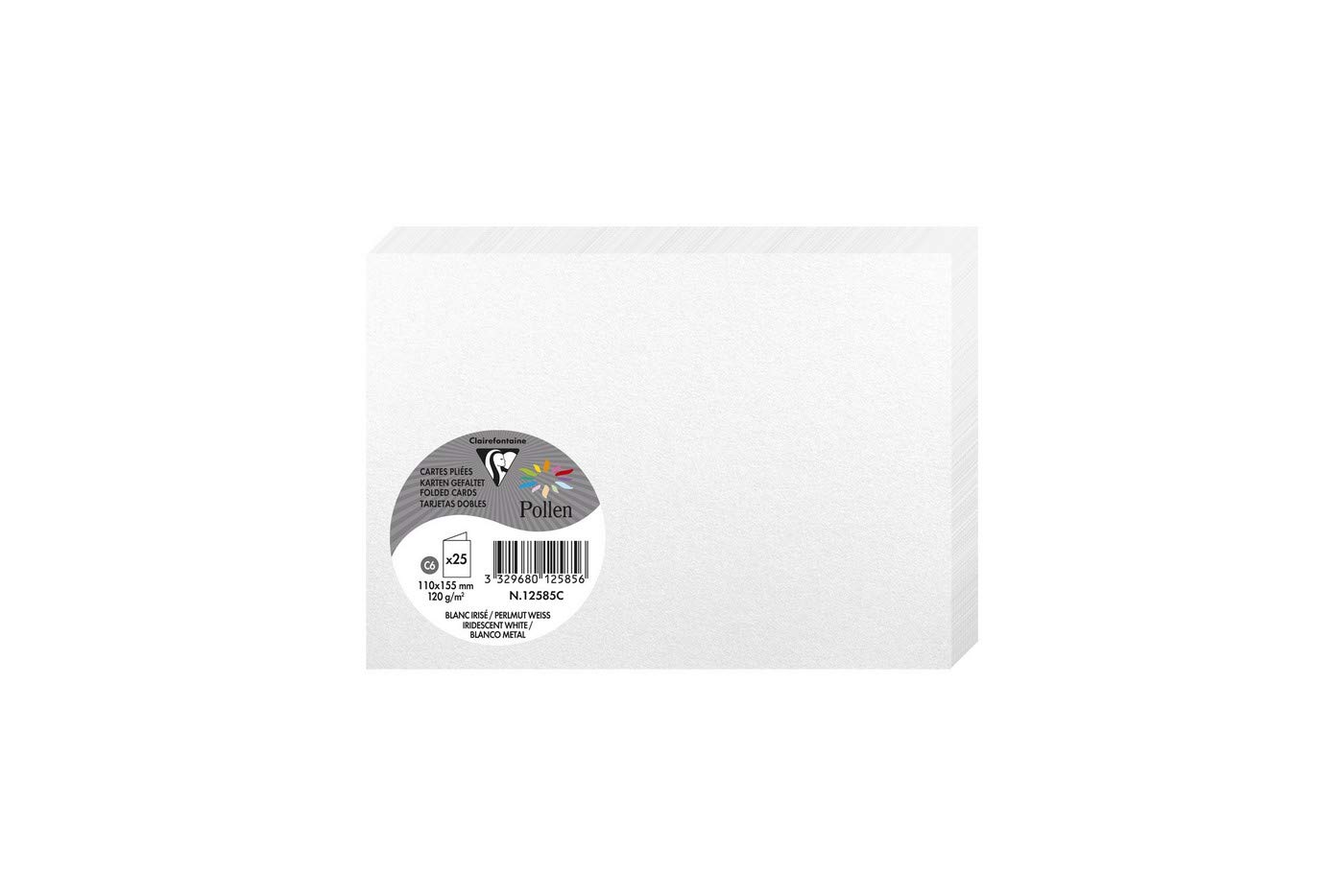 clairefontaine-pollen-carte-pli-e-kraft-110x155-25-cartes image 6