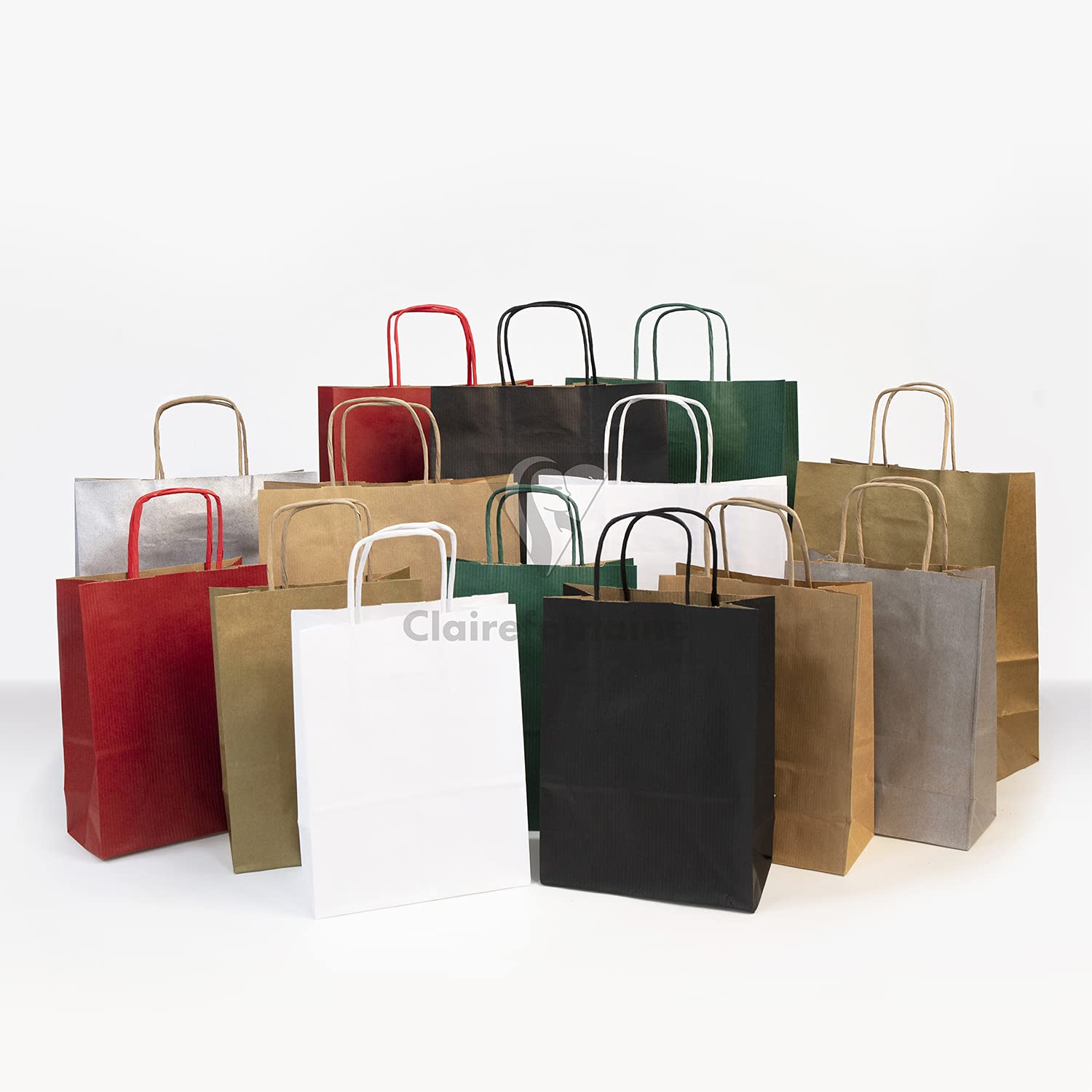 clairefontaine-tulip-sac-kraft-rouge-22x10x27-cm-x25 image 4