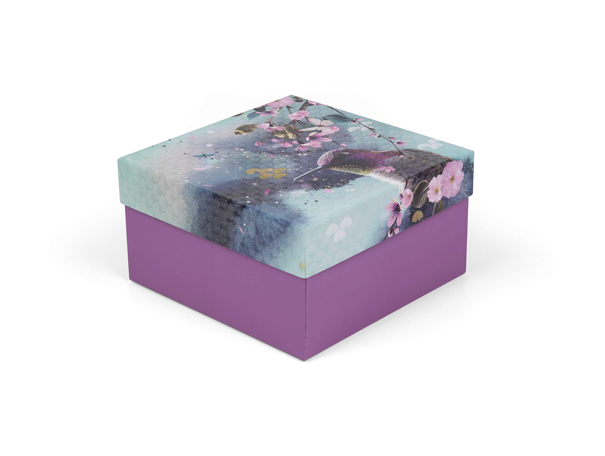 clairefontaine-sakura-dream-lot-3-bo-tes-rangement-floral-carr image 5