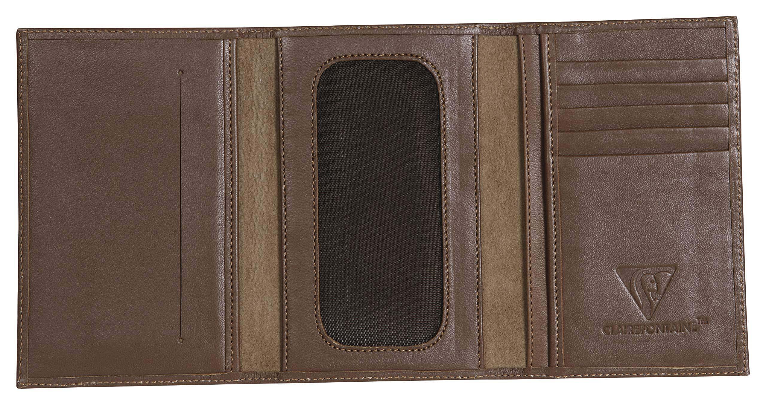clairefontaine-age-bag-410086c-porte-papiers-cuir-camel image 1