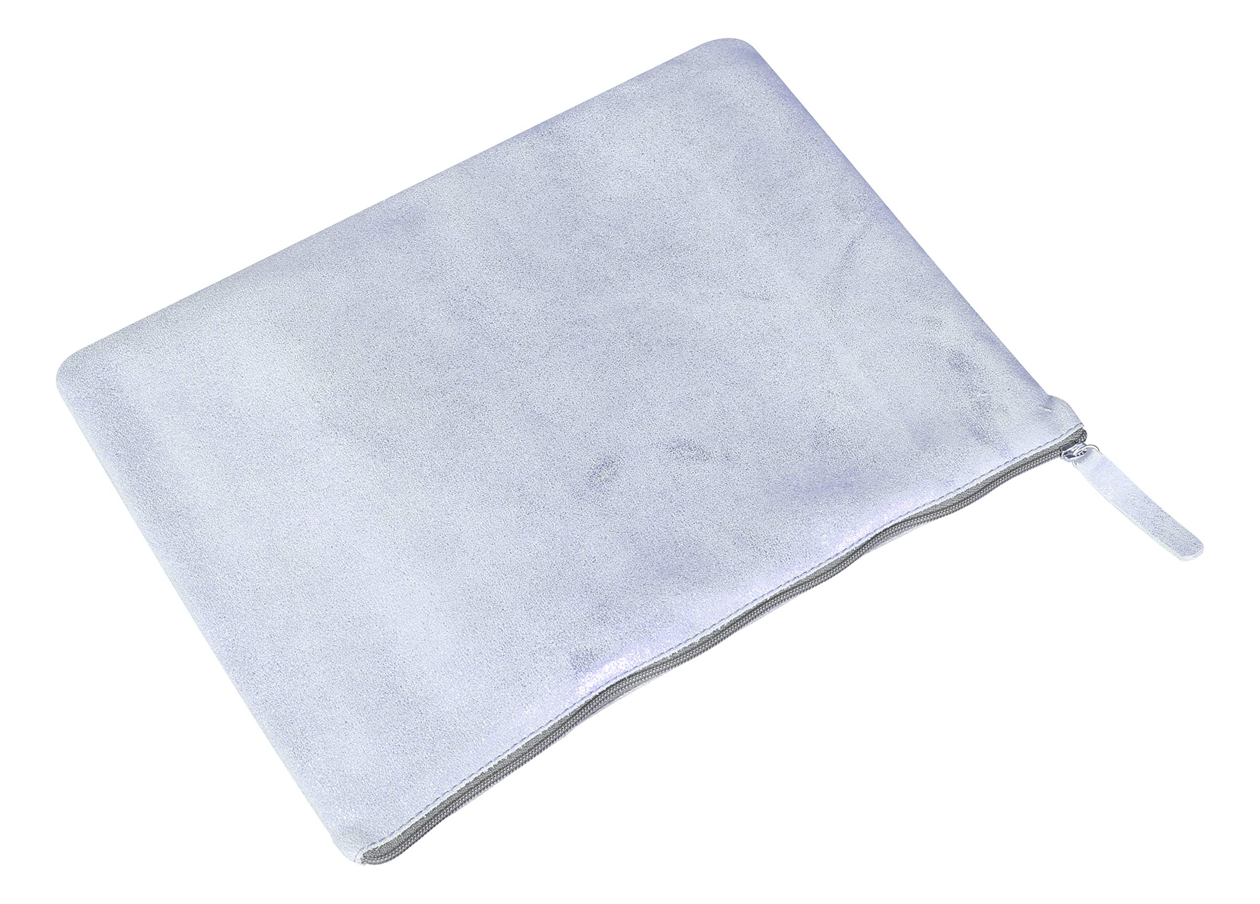 clairefontaine-age-bag-pochette-cuir-agneau-23x32-cm-or image 5