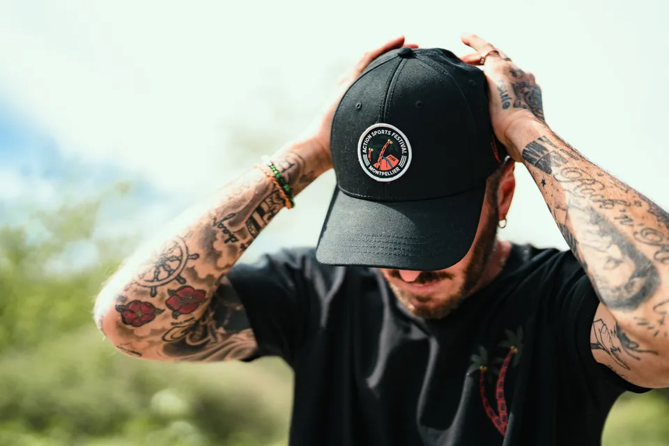 fise-palms-event-casquette-noire-taille-unique-r-glable image 1