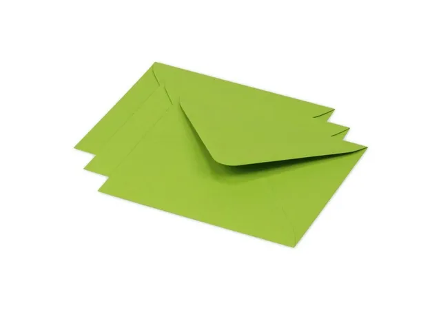 clairefontaine-pollen-enveloppes-vert-menthe-12-5x13-8-cm-120g-x20 image 1