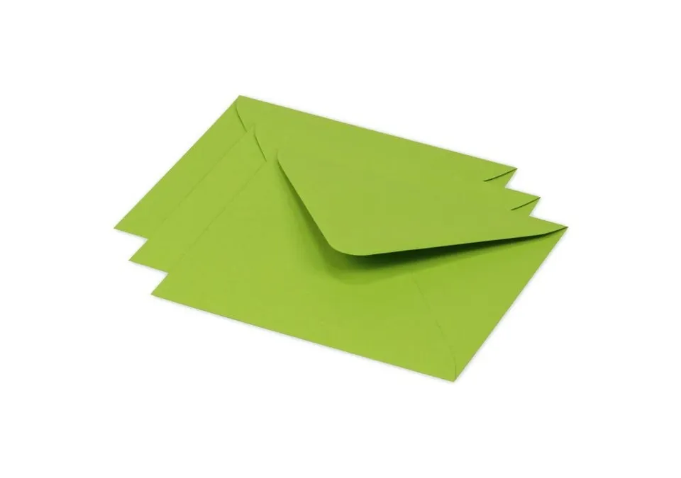 clairefontaine-pollen-enveloppes-vert-menthe-12-5x13-8-cm-120g-x20 image 1