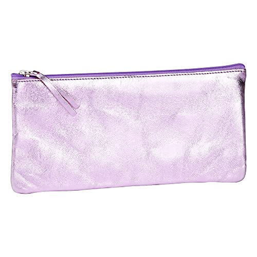 clairefontaine-age-bag-trousse-cuir-rose-iris-22x11-cm image 6