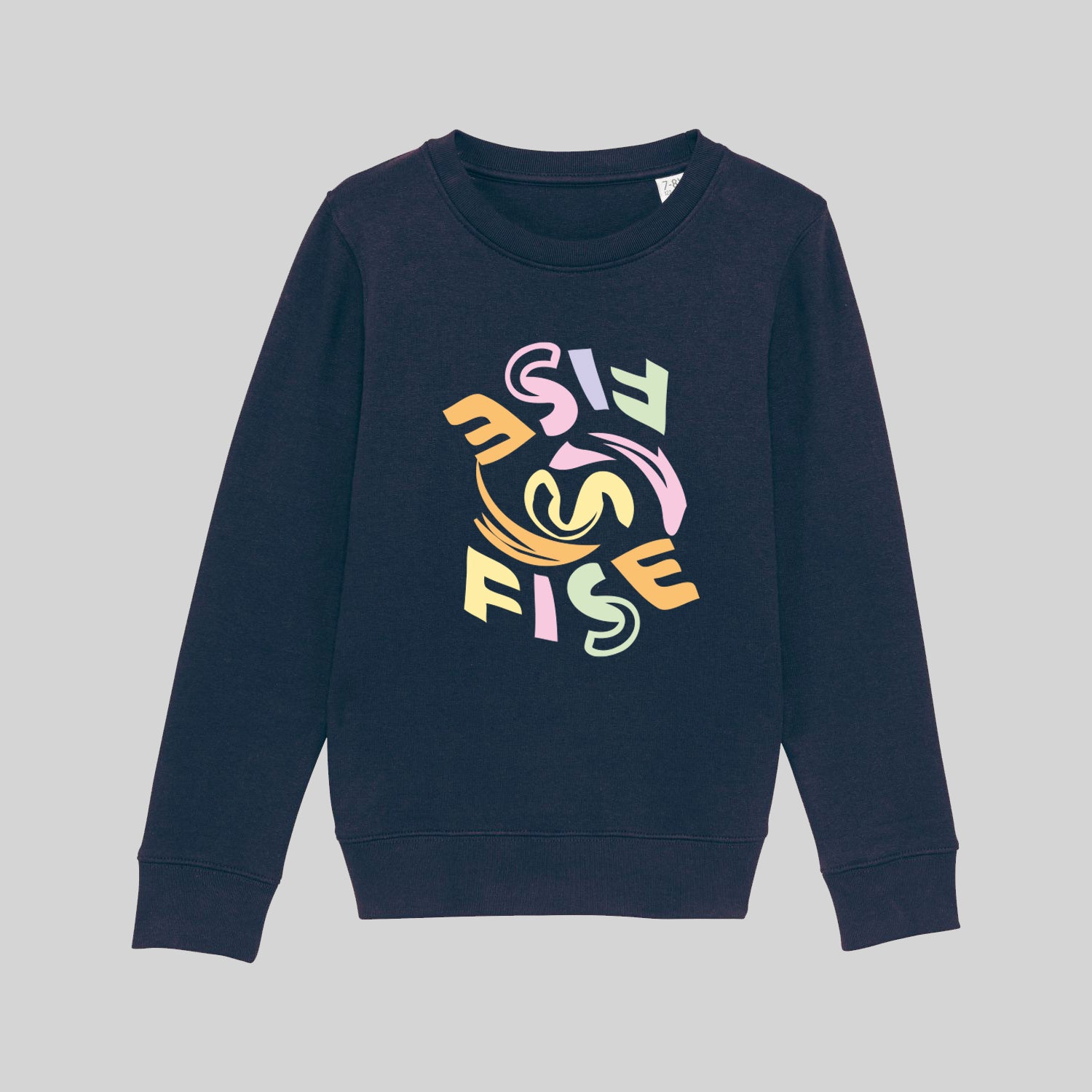 fise-turned-navy-kids-sweat-enfant-bleu-marine image 2