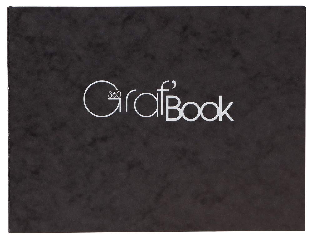 clairefontaine-graf-book-360-carnet-dessin-19x25cm-100g image 1