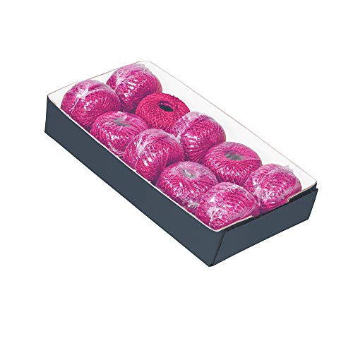 clairefontaine-tulip-ficelle-cordelette-rouge-10-pelotes-1mm-x-20m-paillettes image 6