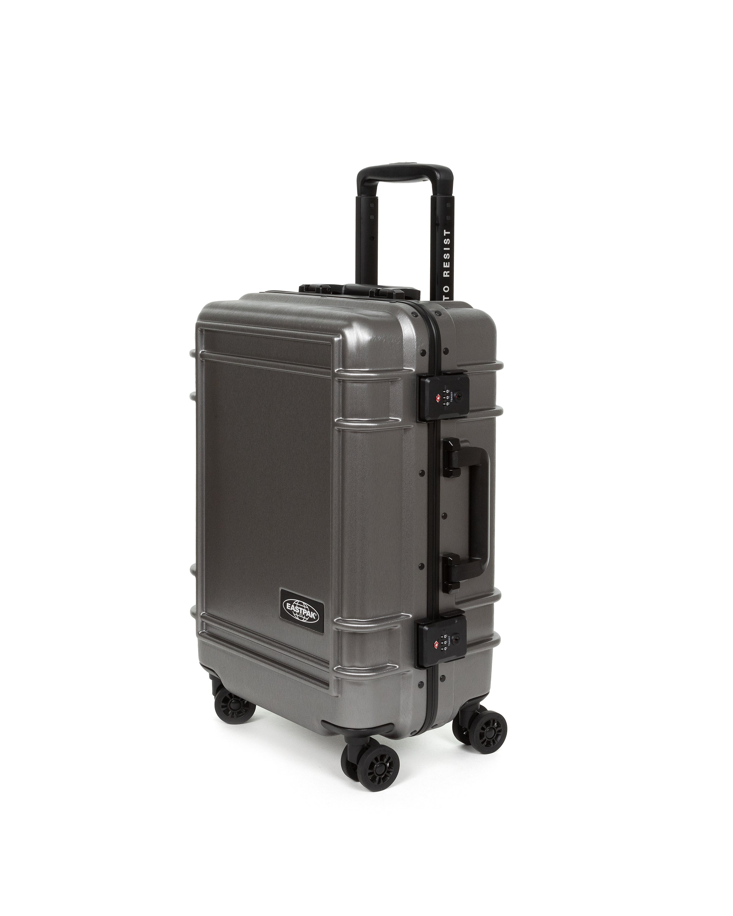 eastpak-resist-r-case-s-valise-cabine-brushed-metal-rigide image 5