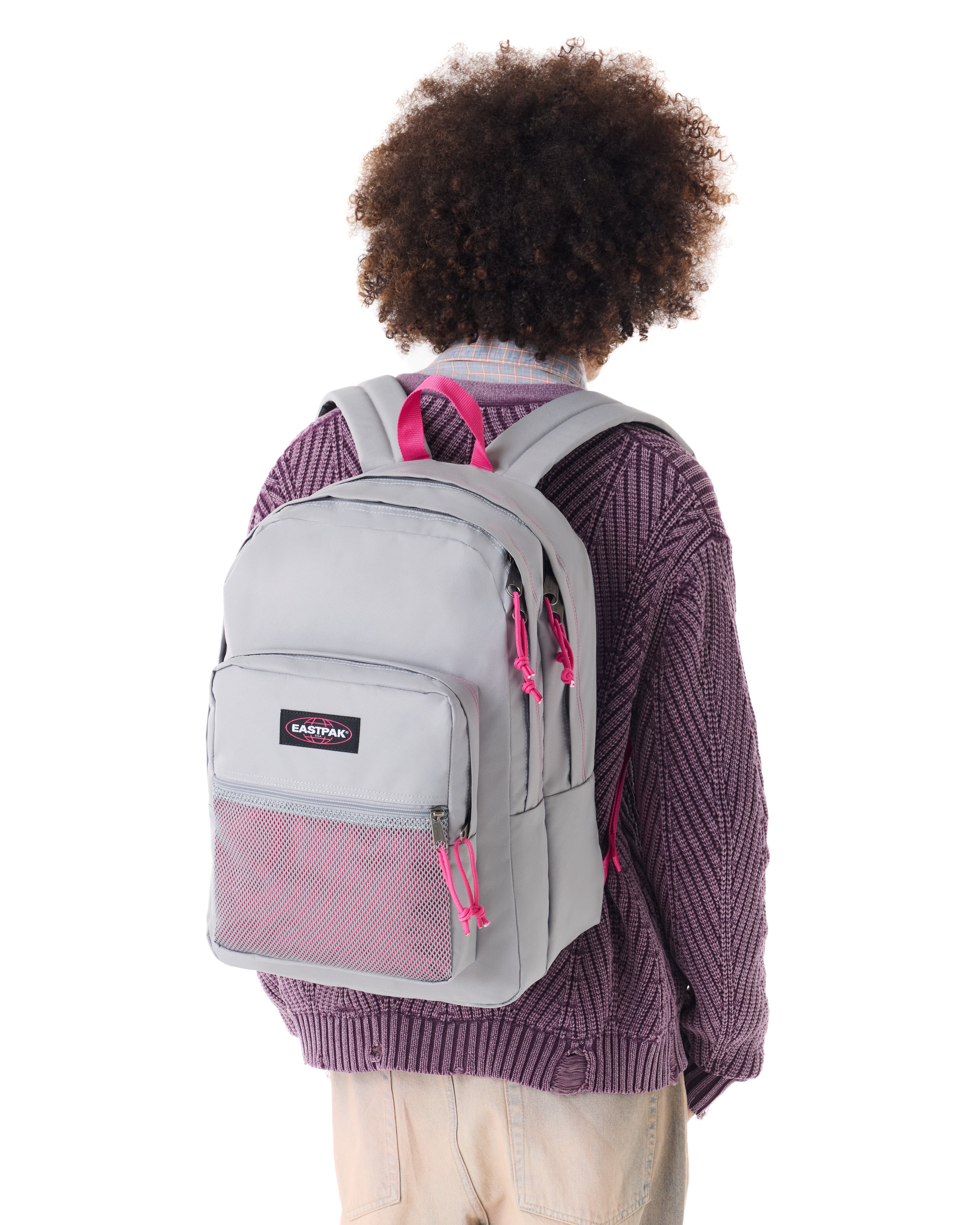 eastpak-pinnacle-sac-dos-grand-gris-kontrast-2-compartiments image 3