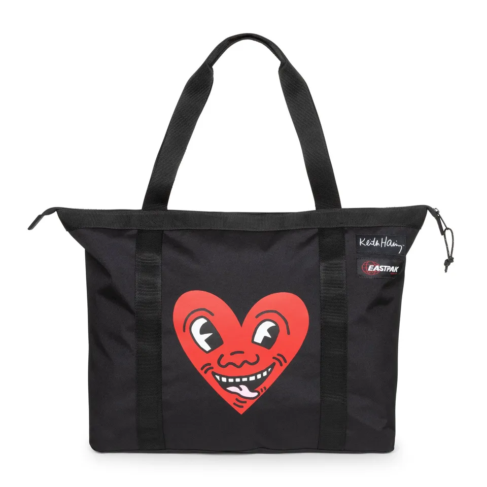 eastpak-travel-tote-cabas-keith-haring-grand-16-pouces image 1