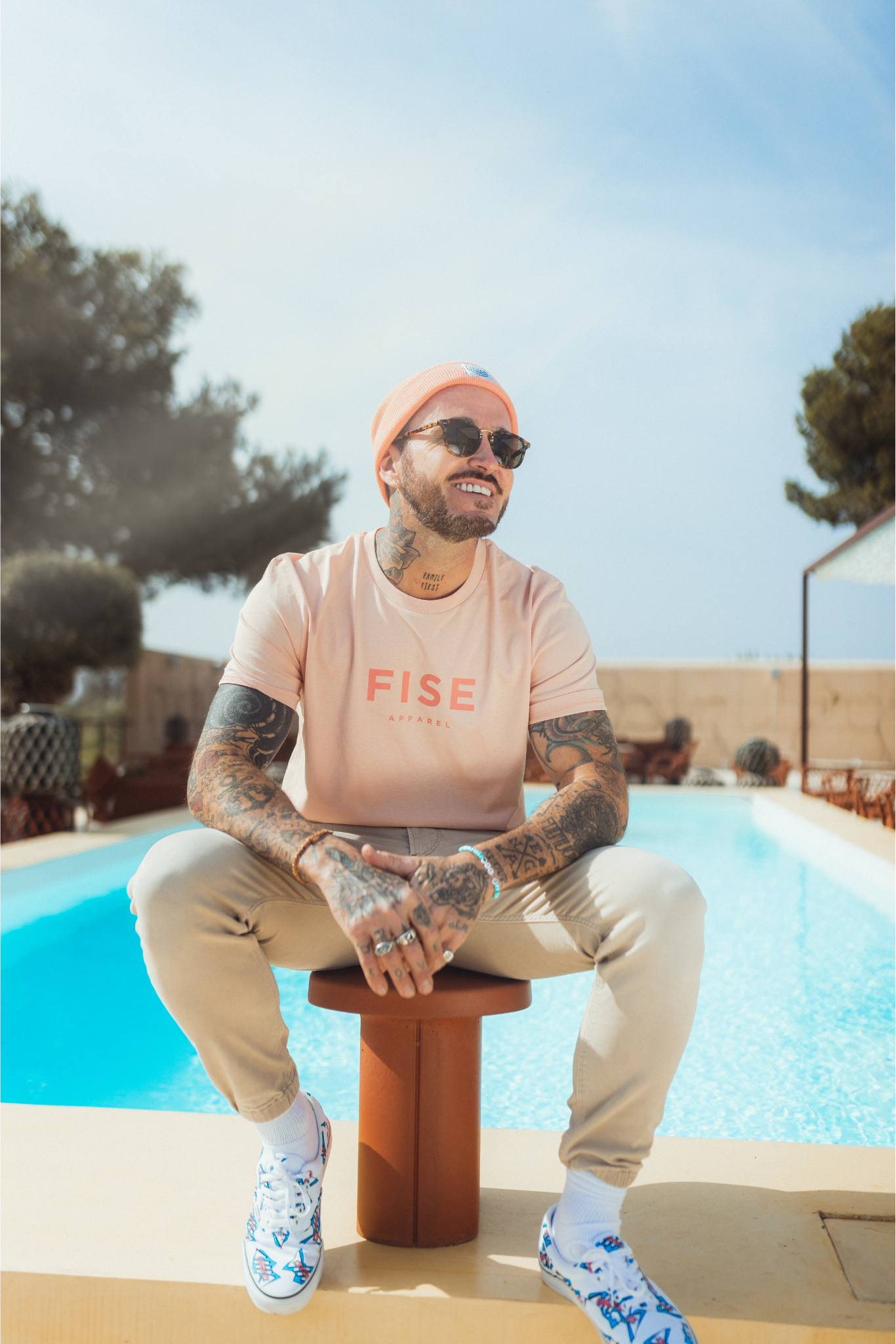 fise-peach-t-shirt-manches-courtes-p-che-taille-m image 2