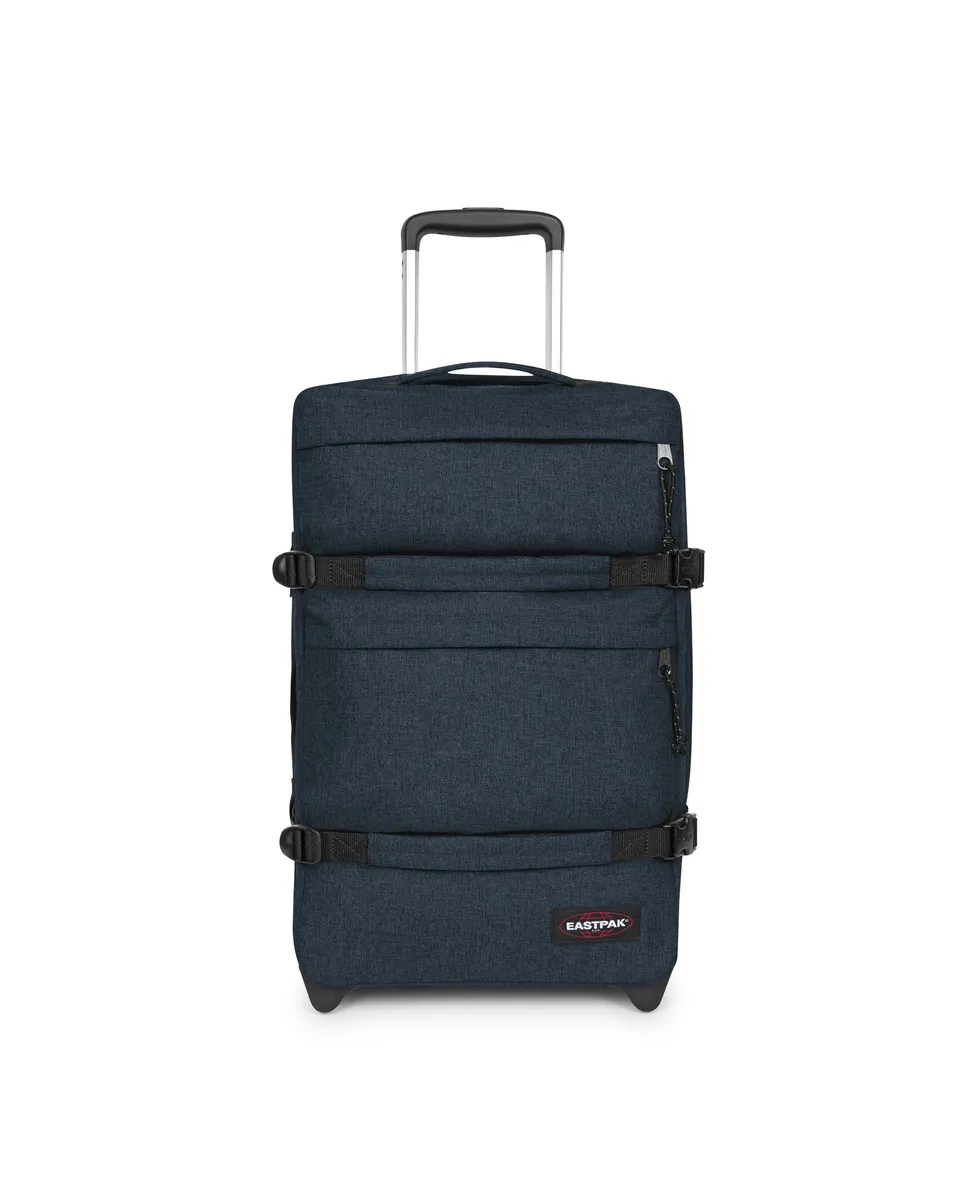 eastpak-transit-r-plus-s-valise-cabine-triple-denim-2-roulettes image 1