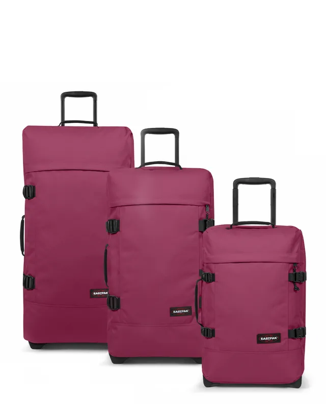 eastpak-bundle-travel-valise-wine-burgundy-lot-assorti image 1