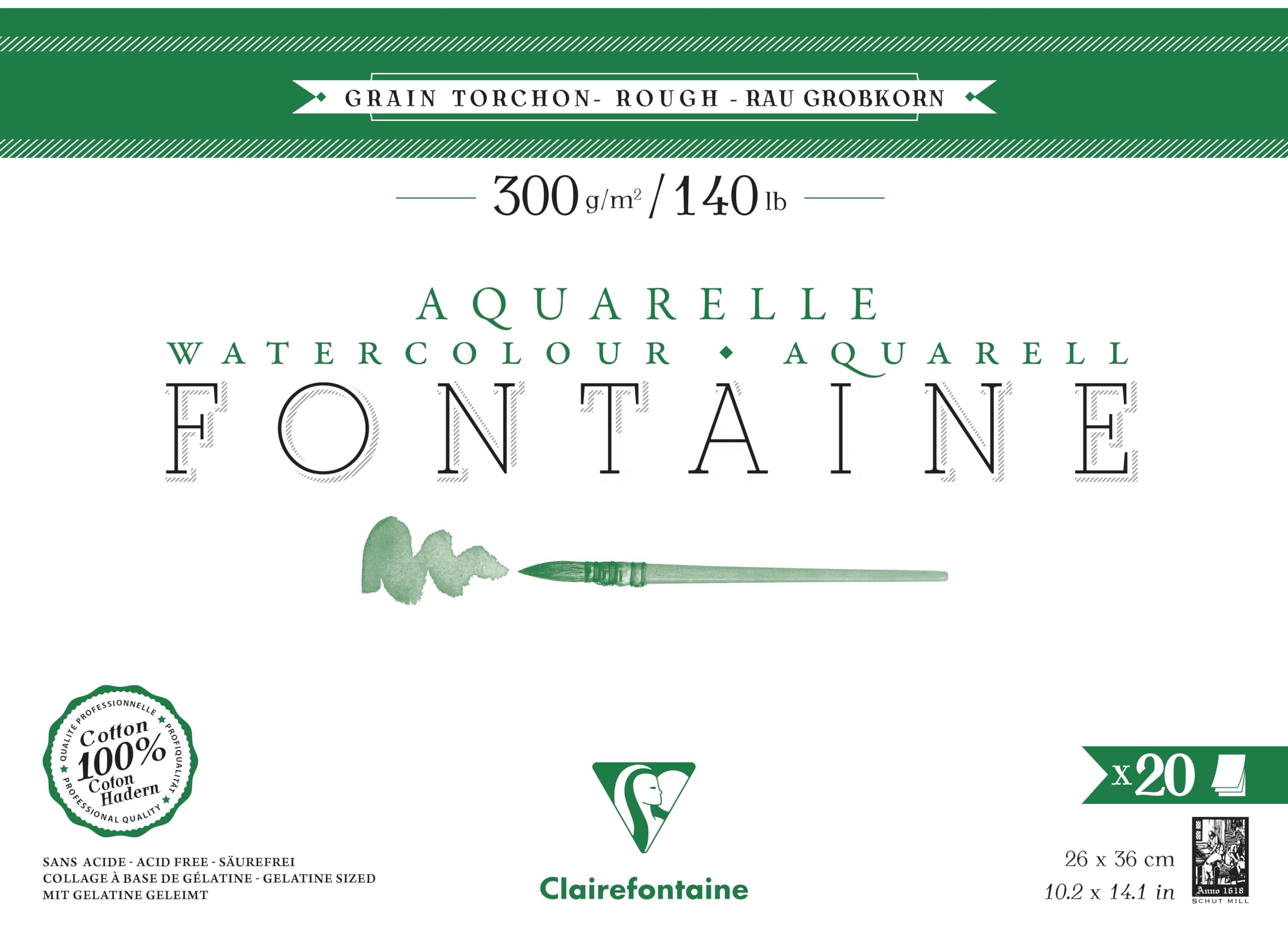clairefontaine-fontaine-bloc-aquarelle-36x48-torchon-300g-coton image 8