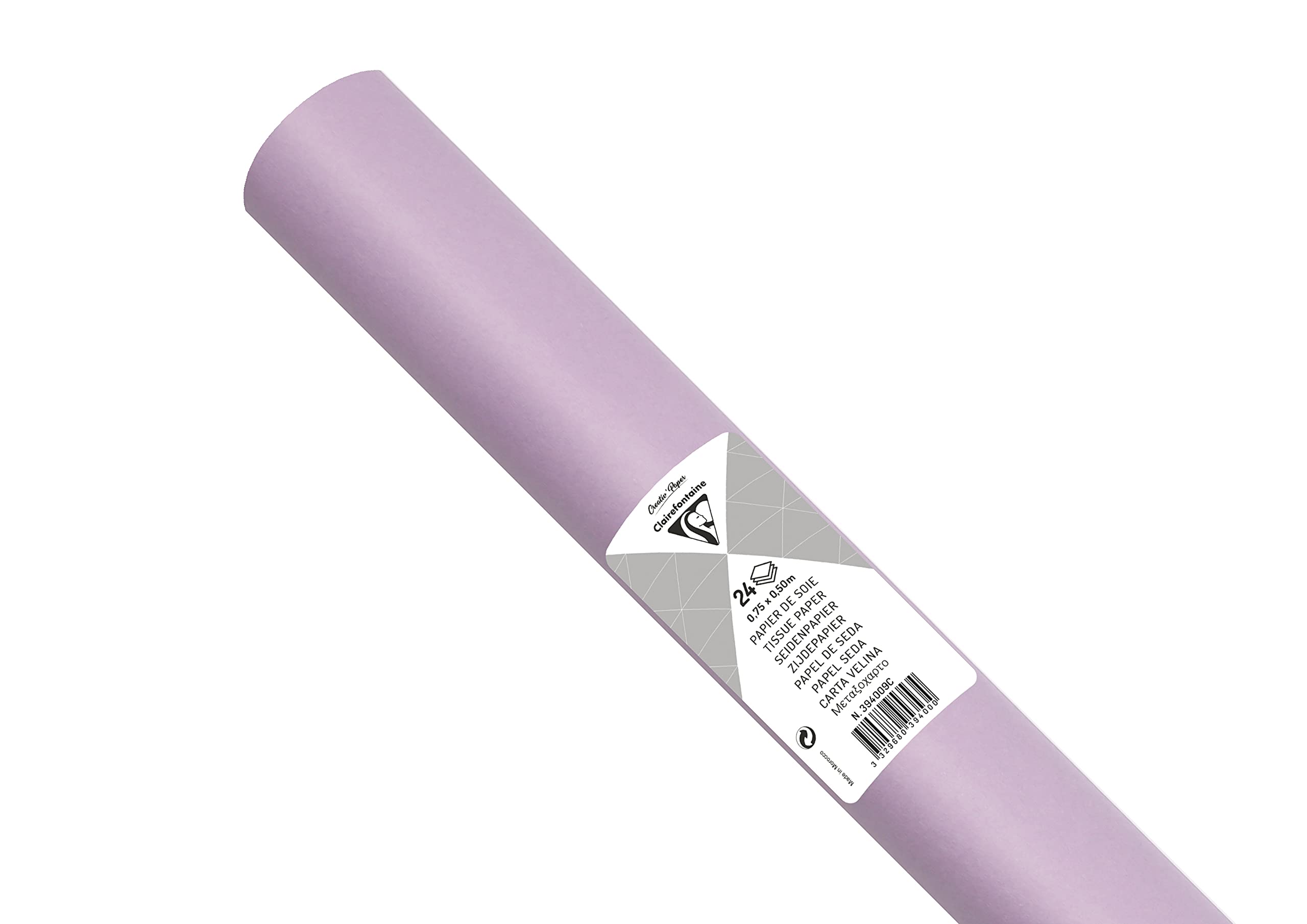 clairefontaine-tulip-394009c-papier-soie-lilas-24-feuilles image 1